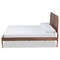 Baxton Studio Kassidy Traditional Walnut Brown Finished Wood Platform Bed-King 192-11497-ZORO - alternate 8